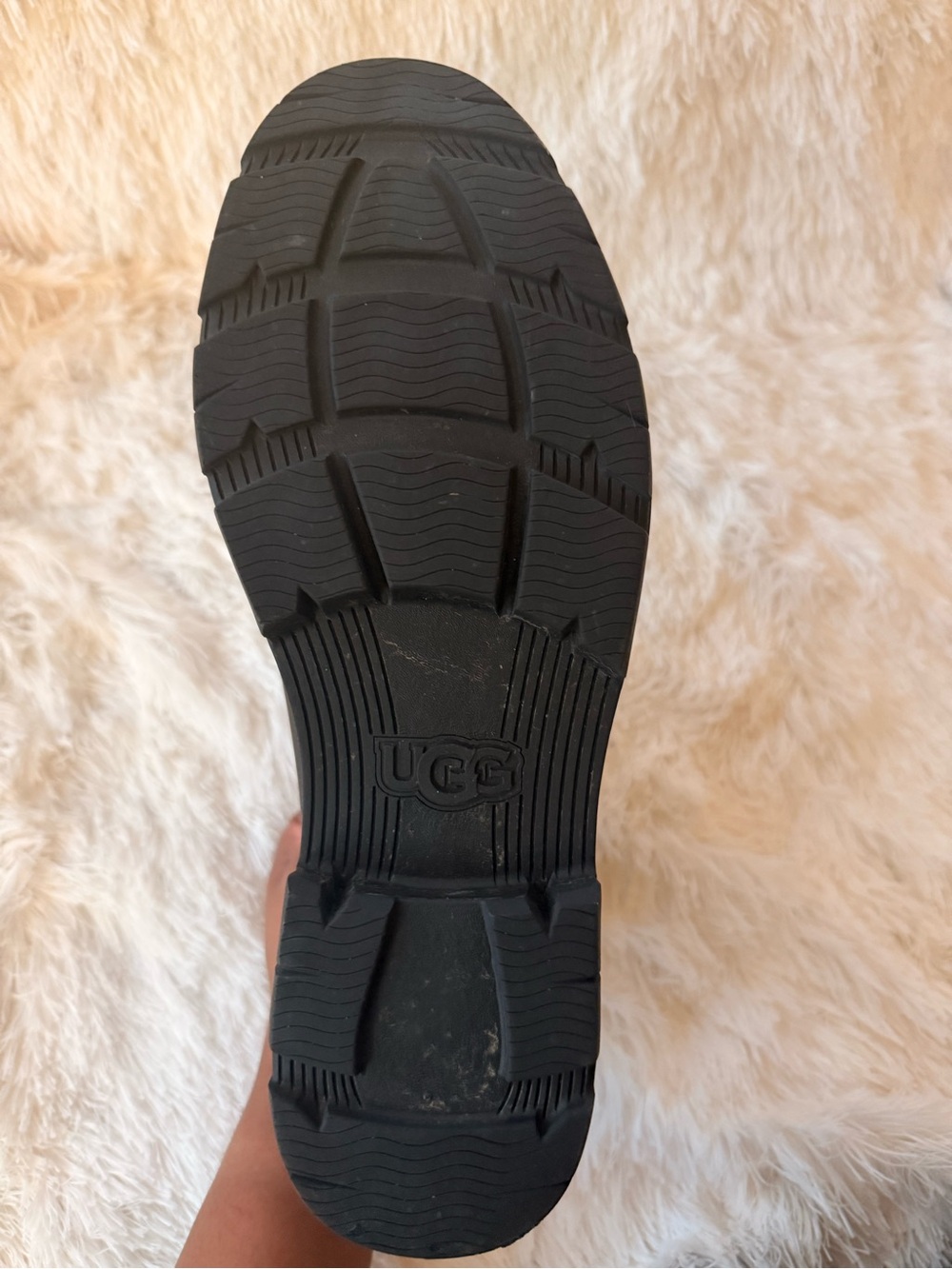 UGG Women’s Droplet Rain Boots - Black - Picture 4 of 4